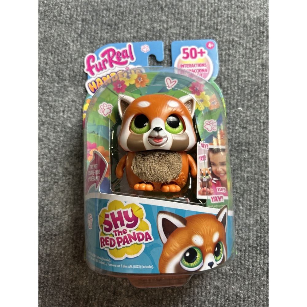 Furreal Handfuls Interactive Toys Shy The Red Panda 50+ Interactions Brand New‎